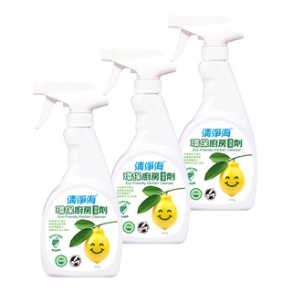 清淨海 檸檬系列環保廚房清潔劑 500g 3入 SM-LMH-KC0500*3