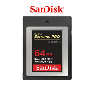 SanDisk Extreme PRO【eYeCam】CFexpress Type B 64GB 高速記憶卡