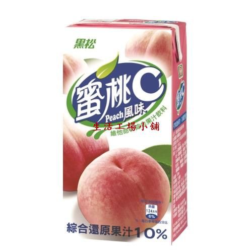 黑松 蜜桃C(300mlx24入)