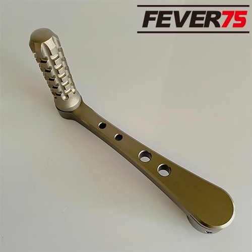 Fever75 哈雷專用打檔長桿 塞爾達鐵鎚鐵鏽棕款
