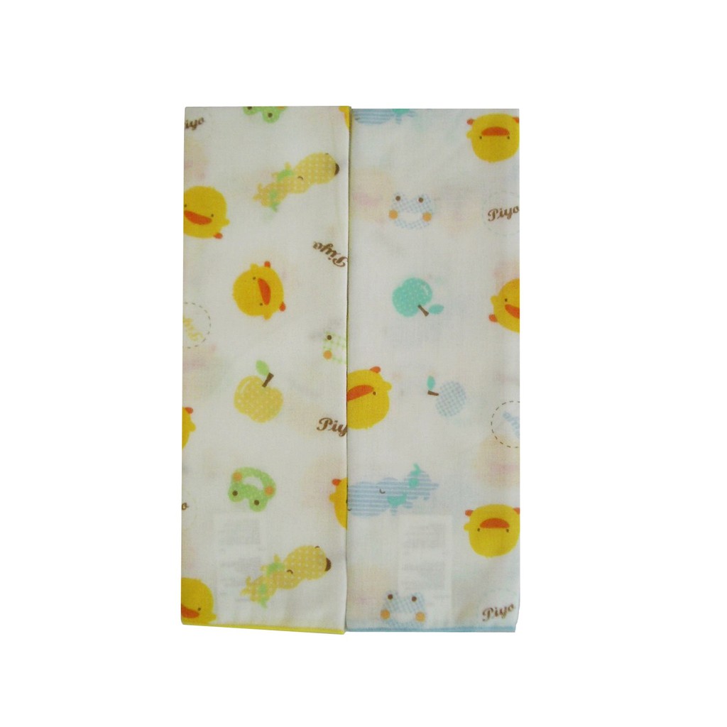 黃色小鴨印圖紗布澡巾100%純棉 二入一組台灣製~新款上市81660