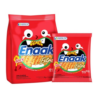 韓國 ENAAK 韓式小雞麵 辣味(增量袋裝28gx3包)【小三美日】D004469