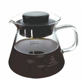 ＃SYG 台玻耐熱玻璃咖啡壺 600ML (玻璃握把) 沖泡壺 泡茶壺 台玻玻璃壺 茶壺 600CC 花茶壺