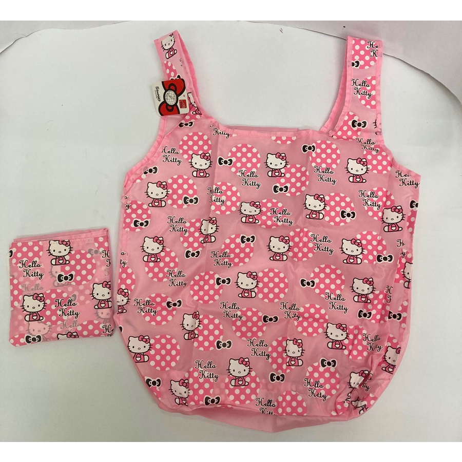 【現貨】 Hello Kitty環保摺疊購物袋 環保購物袋 外出袋 輕便購物袋