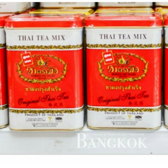 ✨泰國  手標 紅茶鐵盒☕ (現貨)✨