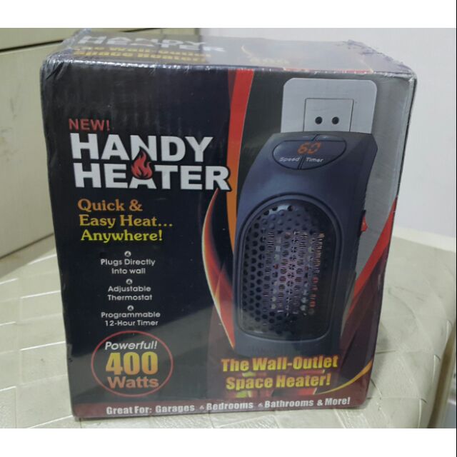 handy heater 迷你家用取暖器 400watts 家用/辦公室