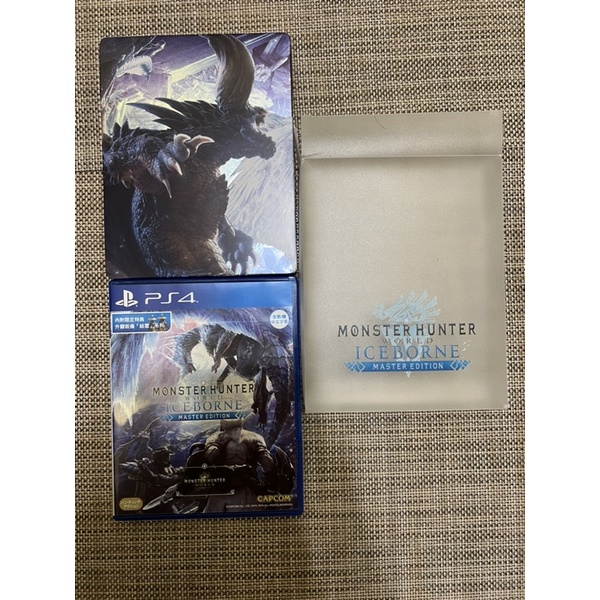 PS4魔物獵人冰原 ice borne 鐵盒