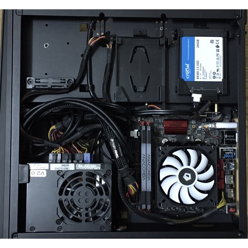 銀欣 SilverStone RVZ02 小烏鴉2代 ITX 機殼 ST45SF-G SFX 全模組 電源