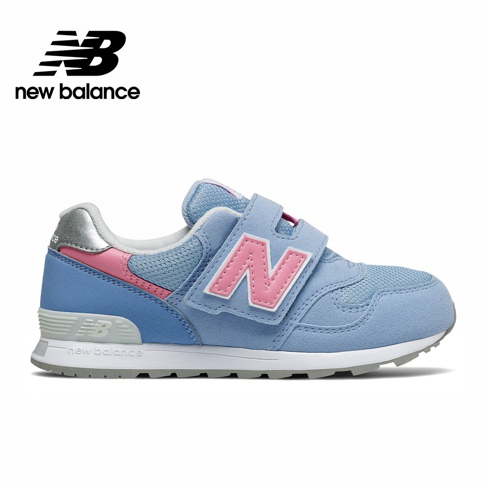 【New Balance】 NB 童鞋_中性_粉藍_PO313UP-W楦 313 中童