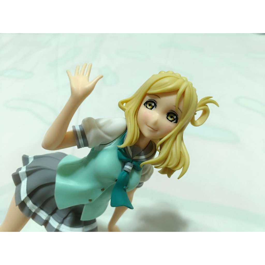 日版正版lovelive Sunshine Aqours 小原鞠莉海邊公仔景品二手現貨無盒實際拍攝 蝦皮購物