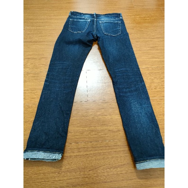 Uniqlo優衣褲，Slim Fit彈性赤耳牛仔褲29腰，長度未修改，原價1,490元