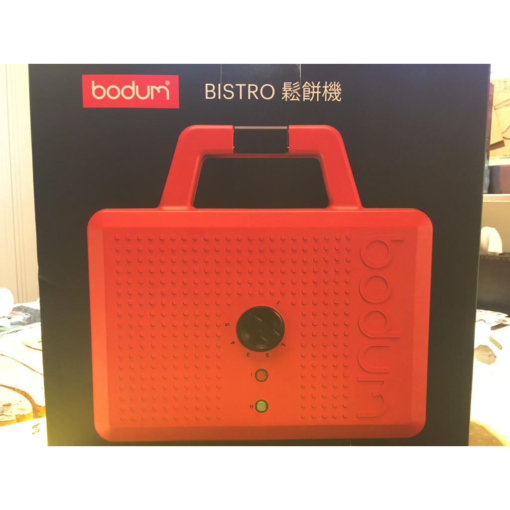 全新未使用 丹麥 BODUM Waffle Maker 鬆餅機 全聯