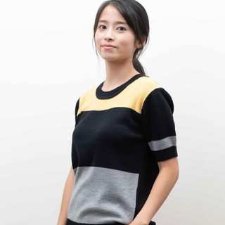 O-LIWAY 臺灣製 MIT 細針五分袖美麗諾羊毛衫 oliway