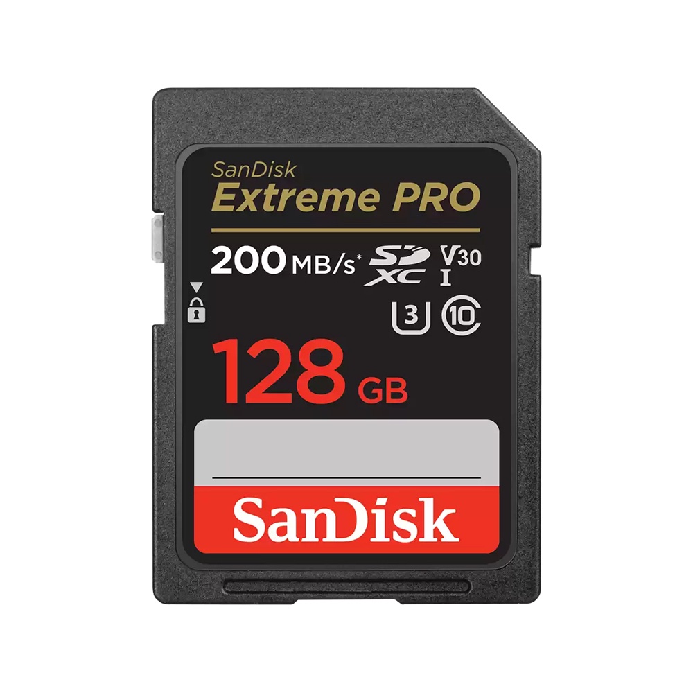 SanDisk Extreme Pro SDXC 200MB/s 128GB U3 V30 增你強公司貨 128G