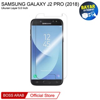 SAMSUNG LAYAR 鋼化玻璃三星 Galaxy J2 Pro J250F 透明防刮玻璃螢幕保護膜