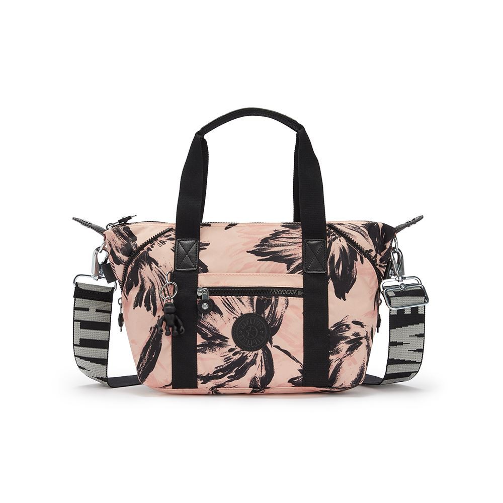 現貨21 Kipling珊瑚花潑墨手提側背包 Art Mini 蝦皮購物