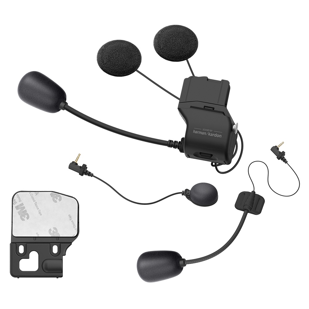 SENA 50S-A0201 50S, 30K, 20S-EVO通用安全帽夾具套件組 (含HD揚聲器及麥克風) (無包裝
