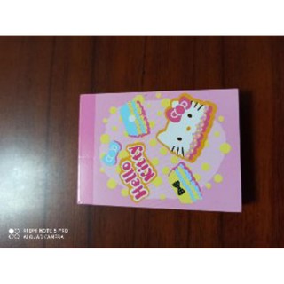 三麗歐 Hello Kitty 小便條紙本 筆記本 小型筆記本