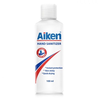 Aiken艾肯 免沖洗抗菌潔手凝膠100ml 特價30/一瓶
