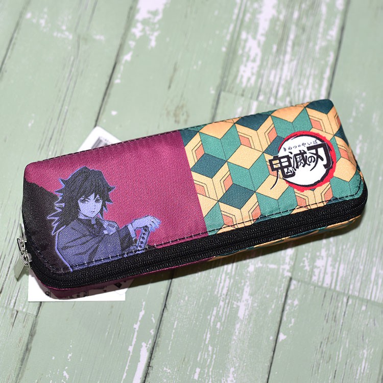 鬼滅之刃富岡義勇冨岡筆袋筆盒日本販售bandai 正版可180度打開pk778 蝦皮購物