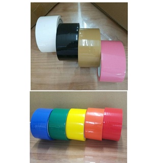 [平日24小時出貨]環保BOPP彩色封箱膠帶 50碼 (整箱區) 48mm/60mm寬 長半透明