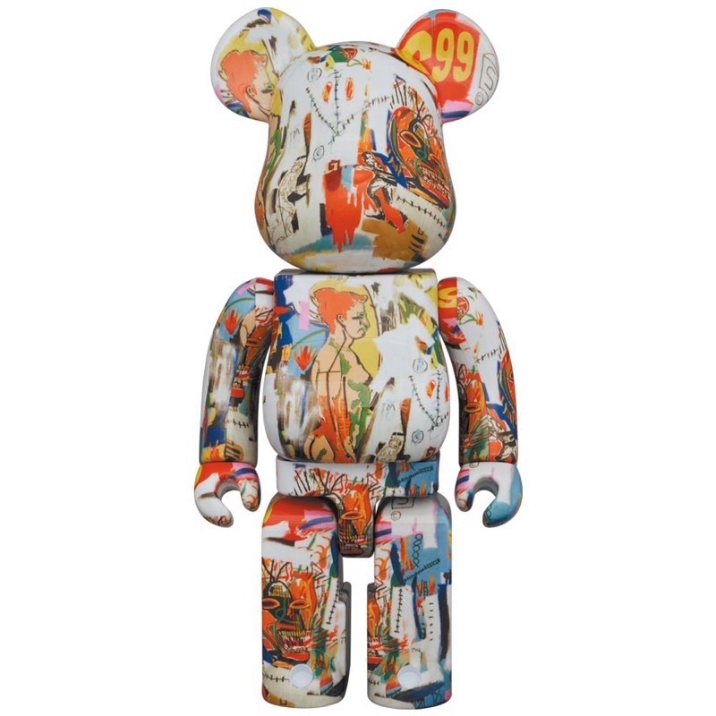 現貨｜拆檢 Be@rbrick 安迪沃荷 巴斯奇亞 Andy Warhol × BASQUIAT #4 巴安4 400％