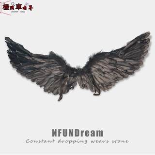 萬聖節COS 面具裝飾 頭飾 萬聖節服飾 萬聖節裝扮天使翅膀白色羽毛化妝舞會表演假面新娘花童裝扮成人派對道具