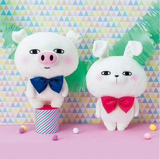 [日貨 FuRyu 娃娃機景品]LINE貼圖 Yosistamp 耀西兔 盛裝特大絨毛娃娃 布偶 售兔子