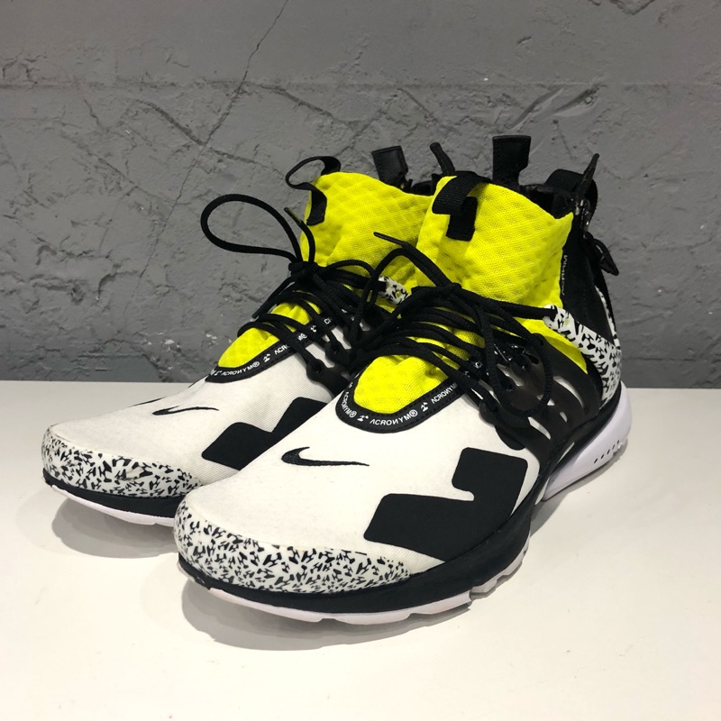 Acronym X Nike Lab Air Presto Mid高筒運動鞋(無鞋盒)US12