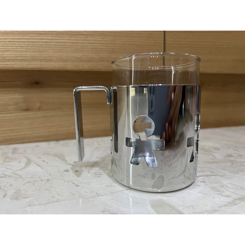 【二手】Alessi玻璃茶杯組 玻璃製 玻璃杯 不鏽鋼（含運）
