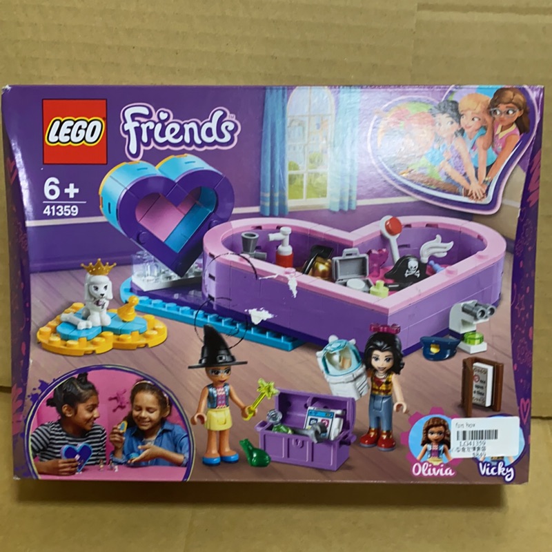LEGO樂高積木 Friends 好朋友系列 41359 心型盒友情套裝