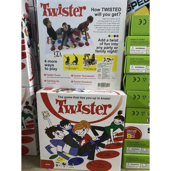 現貨 Twister Game 扭扭樂 身體扭扭樂 創意遊戲 團康遊戲 歡樂聚會 桌遊 遊戲地墊 團康 露營