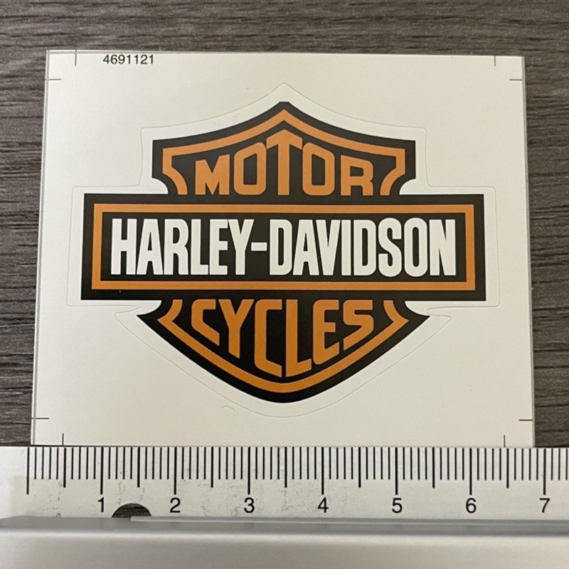 哈雷logo 貼紙美式重機harley Davidson Usa 6 5cm 蝦皮購物