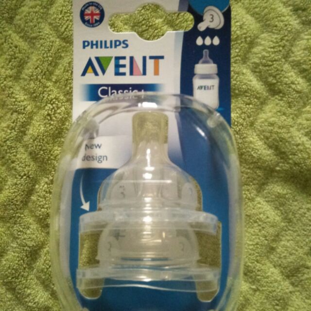 PHILIPS Avent 新安怡 經典classic系列防脹氣奶瓶奶嘴