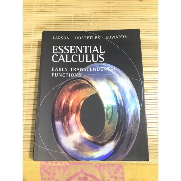 ［二手無筆記］Essential Calculus 微積分 精裝版 Larson Hostetler Edwards