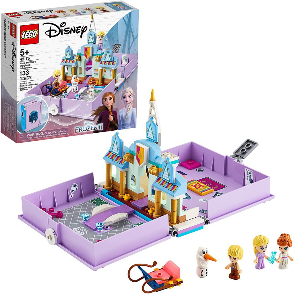 ㊕超級哈爸㊕ LEGO 43175 冰雪奇緣的口袋故事書 Disney 系列