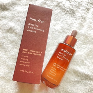 📢即期品 隨便賣!innisfree 濟州紅茶極效修護安瓶50ml(拾光肌) 全新 效期:2024.11.01