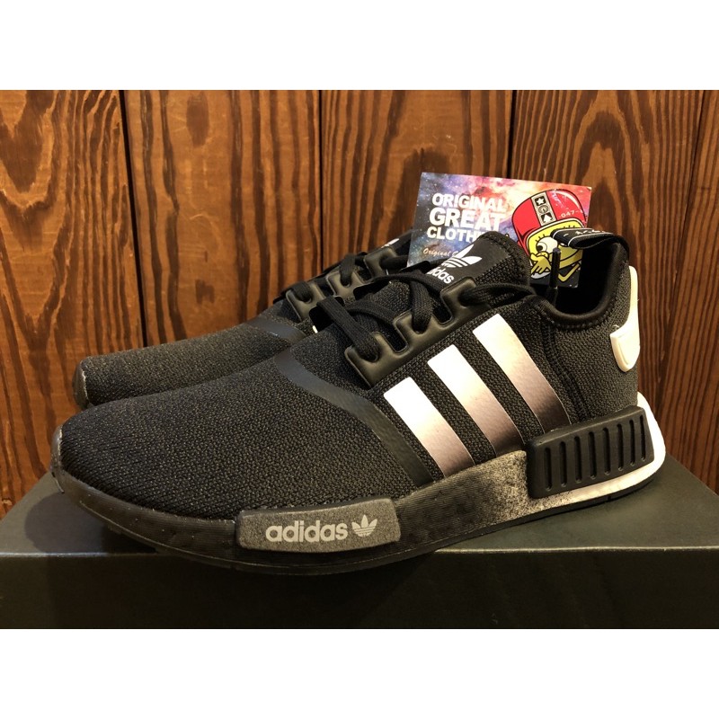 {OGC}ADIDAS NMD R1 黑白銀 漸層 EG7399