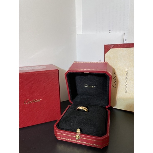 Cartier TRINITY戒指 尺寸48