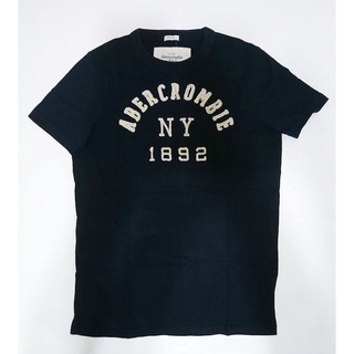 Abercrombie & Fitch 經典 1892LOGO 貼布 短T T恤 M號