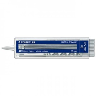 【iPen】 施德樓 STAEDTLER MS25505 0.5mm 按鍵式自動鉛筆芯 (40支/筒)