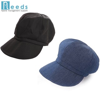 找東西@日本NEEDS排汗吸濕帽COOLMAX+SHADAN紅外線隔熱帽99%抗UV涼感帽可折疊帽小臉帽防曬遮陽帽報童帽