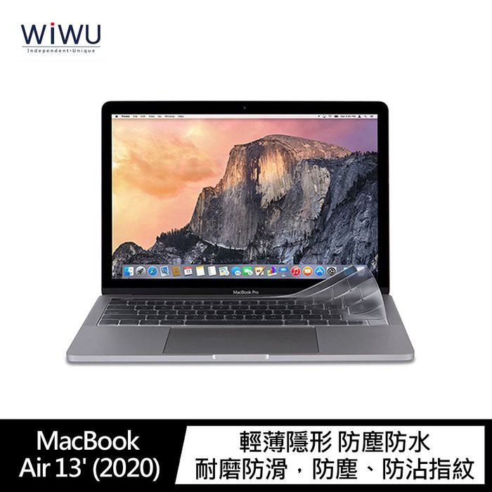 【妮可3C】WiWU MacBook Air 13吋(2020) TPU 鍵盤保護膜
