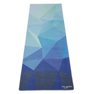 【Yoga Design Lab】Yoga Mat Towel 瑜珈舖巾 - Geo Blue