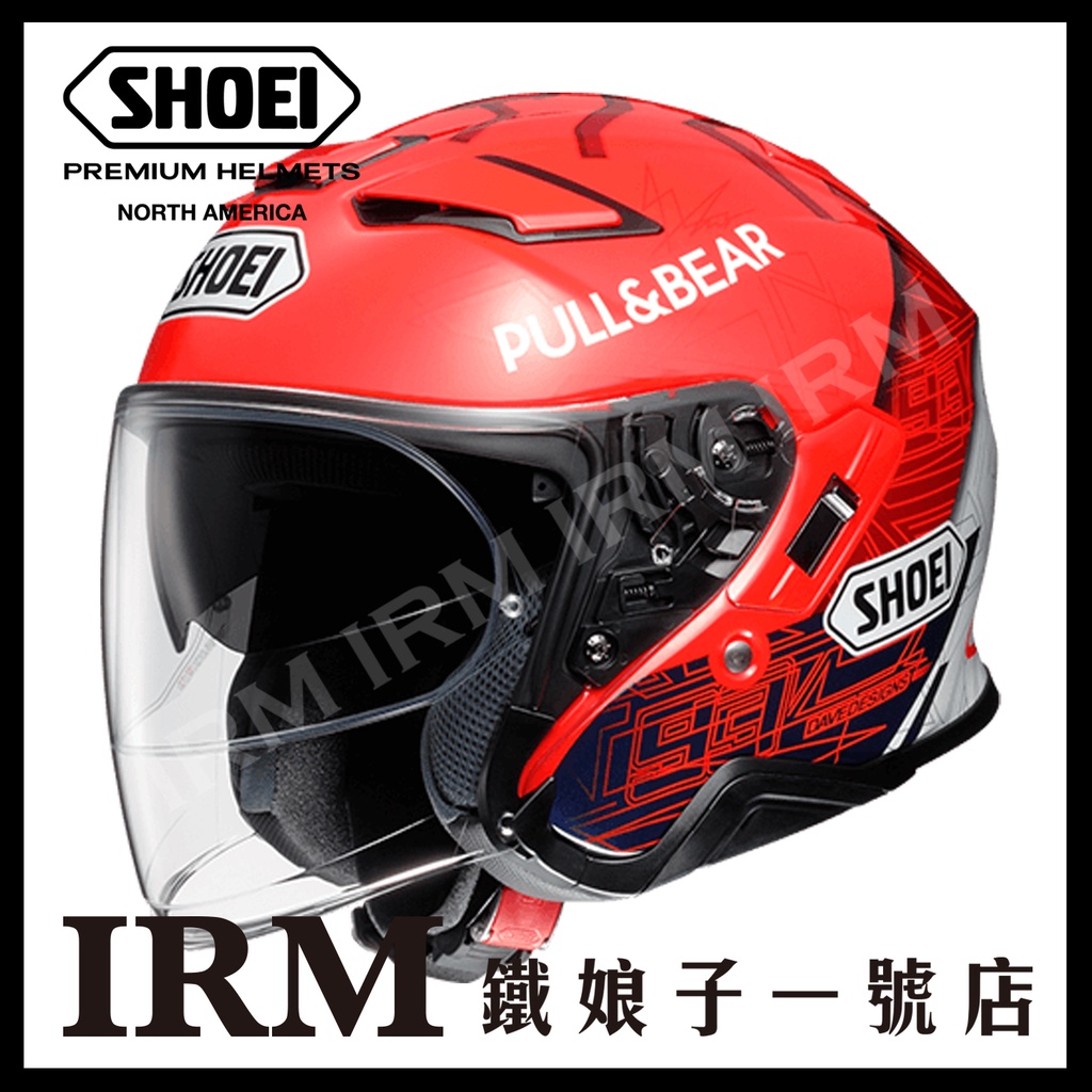 【鐵娘子一號店】SHOEI J-CRUISE II 3/4 安全帽 內墨片內襯可拆 J CRUISE2 MARQUEZ6