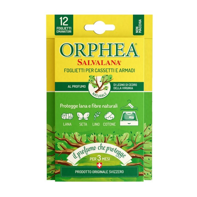 ORPHEA歐菲雅 衣物保護品掛片式 原木香氣 樟腦丸替代品