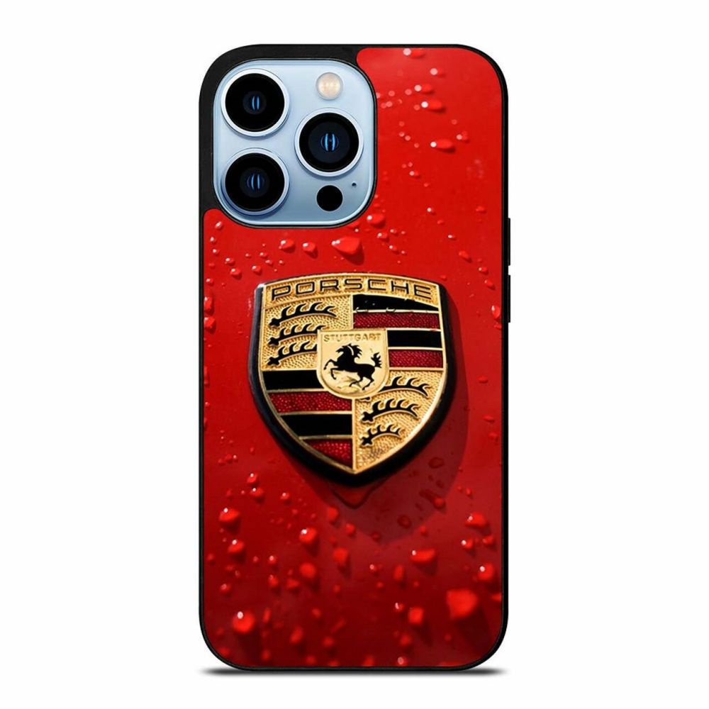 Porsche AG 保時捷汽車保護套TPU適用於蘋果 iPhone XR 12 13 Pro MAX 手機殼