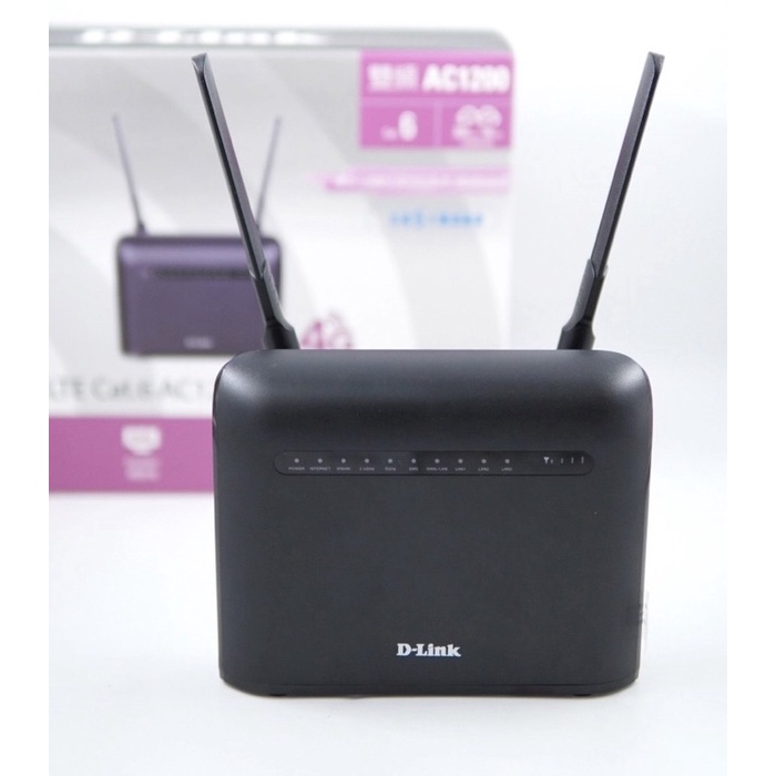 極新！SIM卡即插即用 D-Link DWR-961 4G LTE Cat. 6 AC1200無線路由器