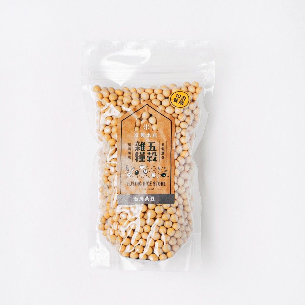 【富興米店】台灣台南10號黃豆（400g）