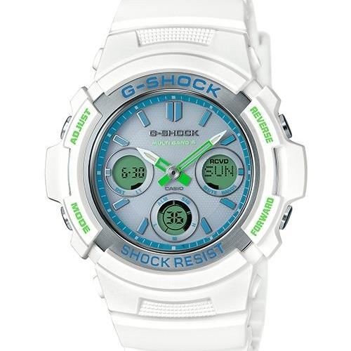 【CASIO】G-SHOCK 春日序曲太陽能電波錶 (AWG-M100SWG-7A)